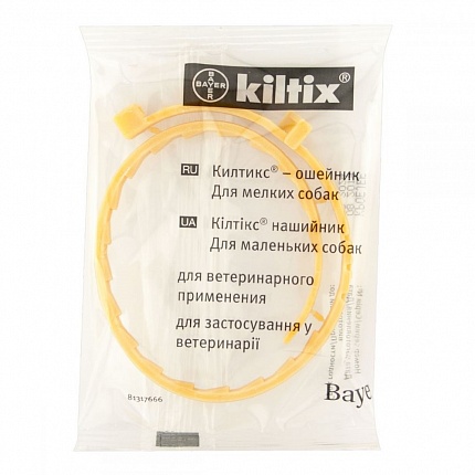 Kiltix (Кілтікс) 35 см Нашийник для маленьких собак від бліх та кліщів  купити KITIPES.COM.UA