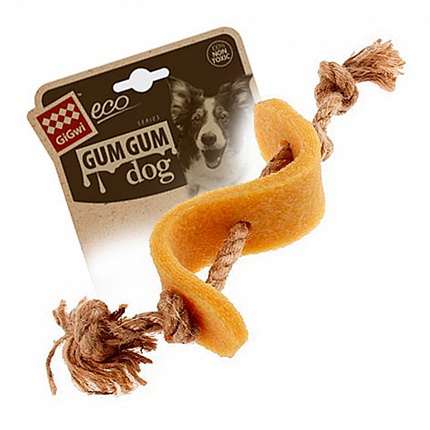 Іграшка для собак Долар GiGwi Gum gum каучук 13,5 см купити KITIPES.COM.UA