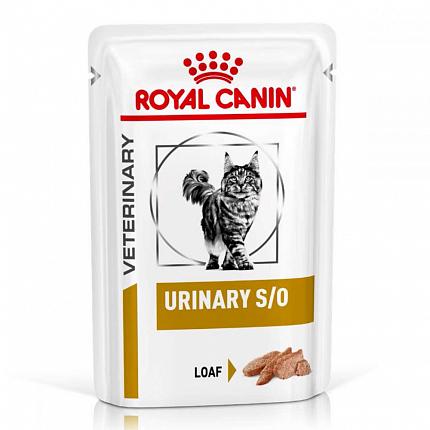 Royal Canin Urinary Feline S/O Loaf Лікувальні паштет для котів при СКХ купити KITIPES.COM.UA