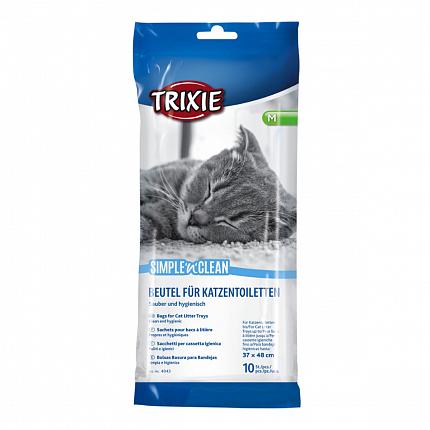 Trixie 4043 Simple'n Clean Одноразові пакети для котячого туалету купити KITIPES.COM.UA