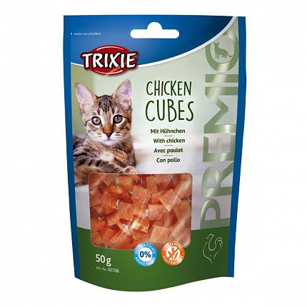 Trixie 42706 Chicken Cubes Ласощі для котів з куркою купити KITIPES.COM.UA