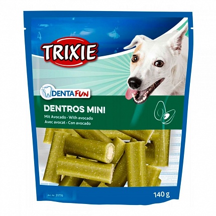 Trixie (Тріксі) Ласощі для собак з авокадо | Denta Fun Dentros Mini на kitipes.com.ua