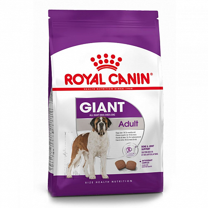 Royal Canin Giant Adult Сухий корм для собак гігантських порід вагою від 45 кг на kitipes.com.ua