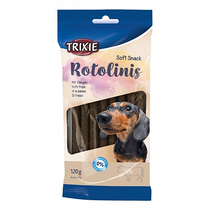 Trixie (Тріксі) Ласощі для собак палички зі шлунком | Soft Snack Rotolinis  на kitipes.com.ua