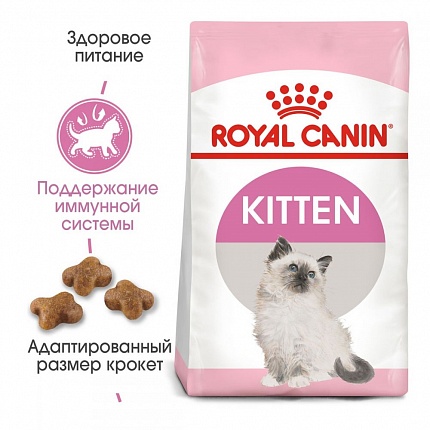 Royal Canin Kitten Корм для кошенят до 12 місяців купити KITIPES.COM.UA