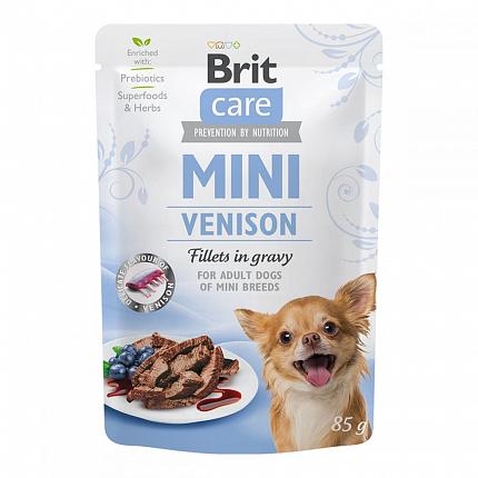 Brit Care Mini Venison Консерви для собак малих порід з олениною купити KITIPES.COM.UA
