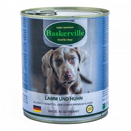 Baskerville Premium Консерви для собак ягня з куркою купити KITIPES.COM.UA