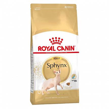 Royal Canin Adult Sphynx Сухий корм для котів породи Сфінкс купити KITIPES.COM.UA