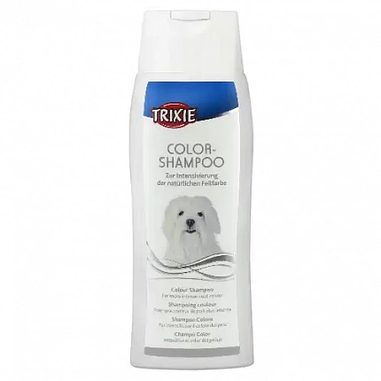 Trixie Шампунь для собак білого й світлого забарвлення | COLOR Shampoo купити KITIPES.COM.UA