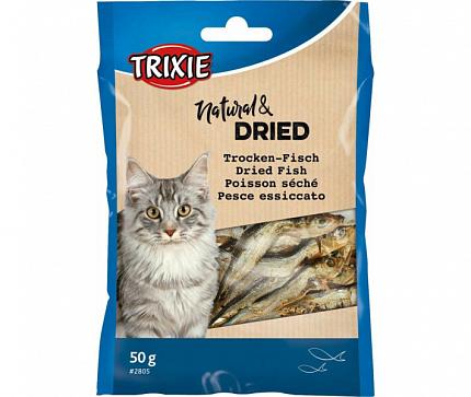 Trixie Dried Ласощі для котів сушена риба  купити KITIPES.COM.UA