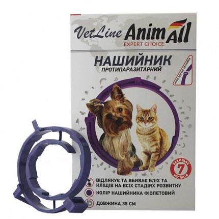 AnimAll Нашийник від бліх та кліщів для котів і собак, 35 см купити KITIPES.COM.UA