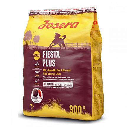 Josera FiestaPlus Cухий корм для вибагливих собак з соусом і додатковими крокетами купити KITIPES.COM.UA