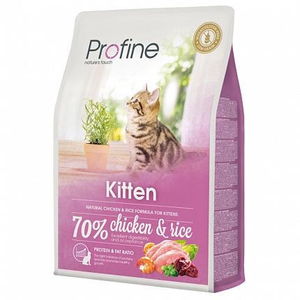 Profine Kitten Сухий корм для кошенят з куркою та рисом купити KITIPES.COM.UA