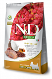 Farmina N&D Quinoa Skin&Coat Adult Mini Сухий корм для собак при харчовій алергії з перепелом та кіноа