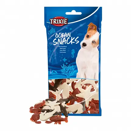 Trixie 31634 Ocean Snacks Ласощі для собак з тунцем та куркою купити KITIPES.COM.UA
