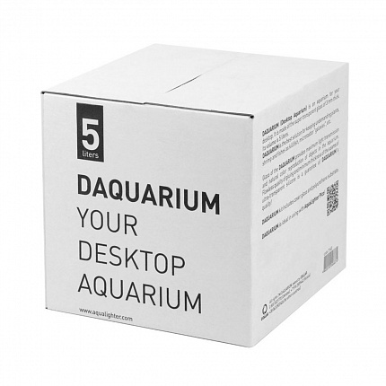 Акваріум DAQUARIUM 5л (17х17х17 см) купити KITIPES.COM.UA
