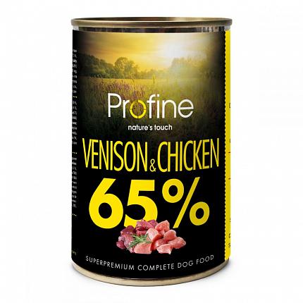 Profine Venison & Chicken Консерви для собак з олениною і куркою купити KITIPES.COM.UA