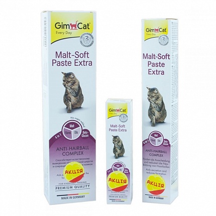 Паста Gimpet Malt Soft для виведення шерсті для котів купити KITIPES.COM.UA