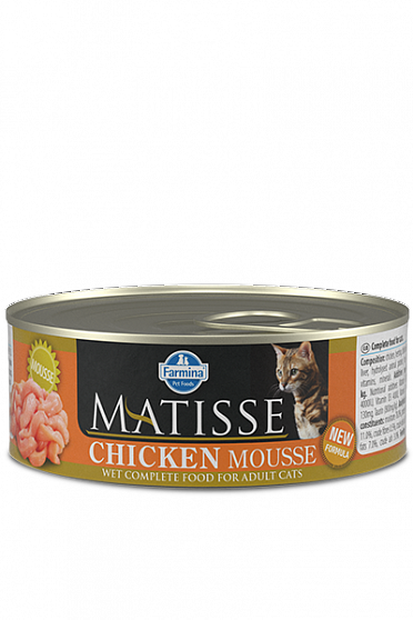 Farmina Matisse Mousse Chicken Вологий корм для котів з куркою купити KITIPES.COM.UA