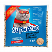 Supercat 1кг Стандарт Деревний наповнювач для котячого туалету