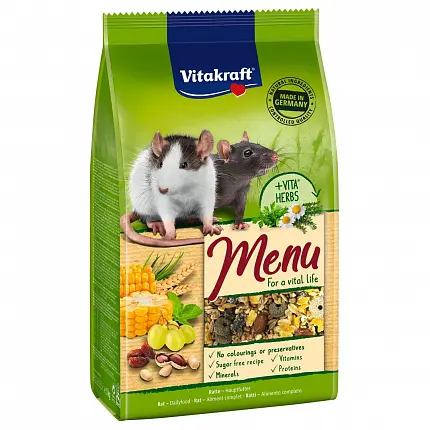 Vitakraft Premium Menu Vital Корм для пацюків купити KITIPES.COM.UA