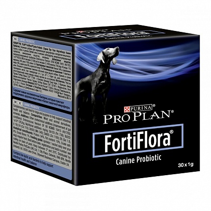 Pro Plan FortiFlora (Фортіфлора) Пробіотична добавка для собак і цуценят |  Canine Probiotic купити KITIPES.COM.UA