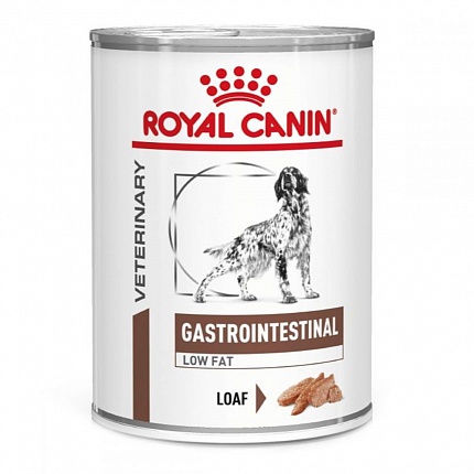 Royal Canin Gastrointestinal Low Fat Лікувальні консерви для собак на kitipes.com.ua