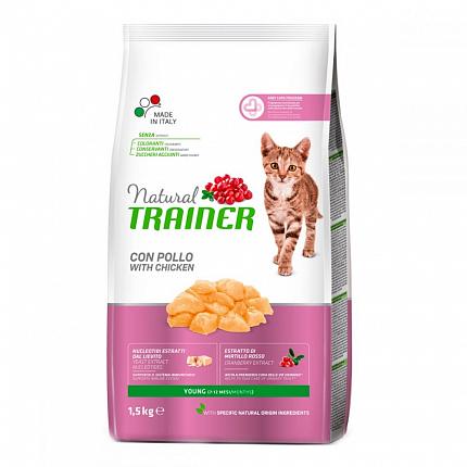 Trainer Young Cat Сухий корм для кошенят від 7 до 12 місяців купити KITIPES.COM.UA