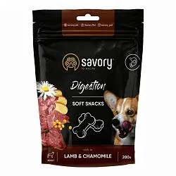 Savory Digestion Мягкое лакомство для собак с ягненком и ромашкой