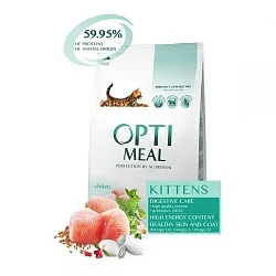 Optimeal (Оптіміл) Сухий корм для кошенят з куркою | Kittens 