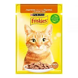 Friskies (Фріскіс) Консерви для кішок шматочки в підливі з індичкою
