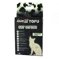 AnimAll Tofu  Гранульований грудкуючий наповнювач з ароматизатором