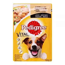 Pedigree (Педігрі) Консерви для собак з куркою і овочами в соусі