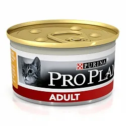 Консерви Pro Plan Adult для котів паштет з куркою