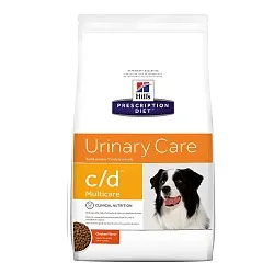 Hills C/D Лечебный сухой корм для собак при мочекаменной болезни