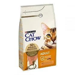 Cat Chow Adult Сухой корм для кошек с уткой