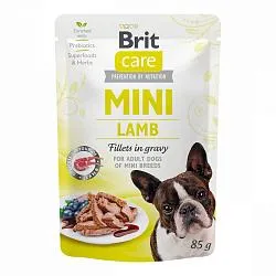 Brit Care Mini Lamb Консервы для собак малых пород с ягненком в соусе