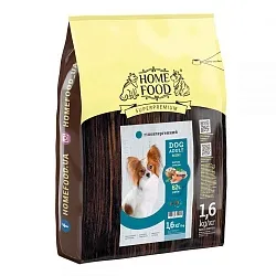Home Food Гіпоалергенний корм для собак малих порід форель з рисом і овочами | Adult Mini Trout & Rice 