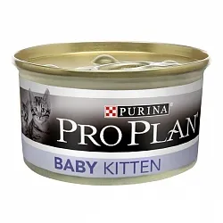 Консервы Pro Plan Baby Kitten для котят мусс с курицей