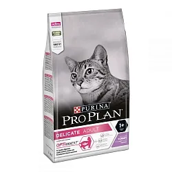 Pro Plan (Про План) Сухий корм для котів з чутливим травленням (індичка) |  Adult Delicate Turkey
