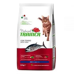 Trainer Сухий корм для дорослих котів з тунцем | Adult 