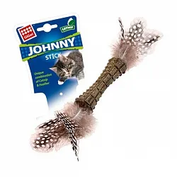 GiGwi Catnip Игрушка для кошек спрессованной кошачьей мяты с пером