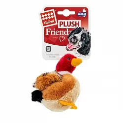 GiGwi Plush Игрушка для собак утка с пищалкой