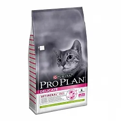 Pro Plan Delicate Lamb Сухой корм для кошек с чувствительным пищеварением с ягненком