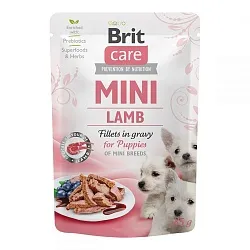Brit Care Mini Lamb Консерви для цуценят малих порід з ягням в соусі