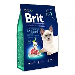 Brit Premium by Nature Sensitive Сухой гипоаллергенный корм для кошек с чувствительным пищеварением