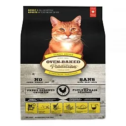 Oven-Baked Сухий корм для котів з куркою | Tradition Cat Adult Chicken 