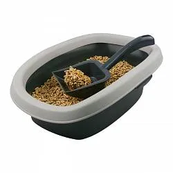 Кукурузный наполнитель SuperCat комкующийся для кошачьих туалетов, 2,5 кг