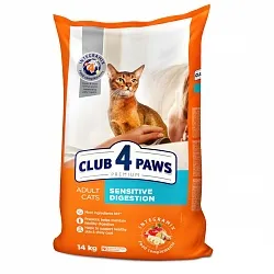 Клуб 4 Лапи Premium Sensitive Сухий корм для кішок з чутливим травленням