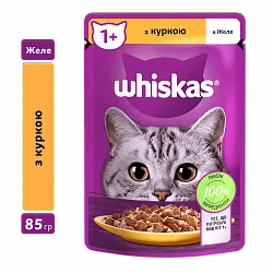 Whiskas Консерва для кошек с курицей в желе